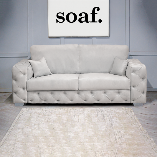 Ankara | 3 & 2 Seater Set | Cream