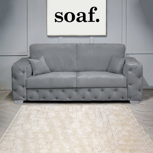 Ankara | 3 & 2 Seater Set | Grey