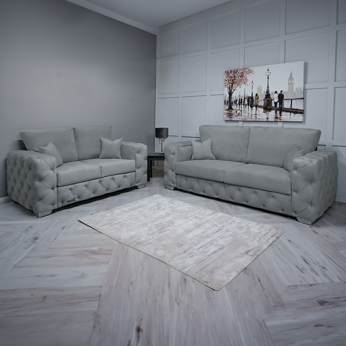 Ankara | 3 Seater | Grey