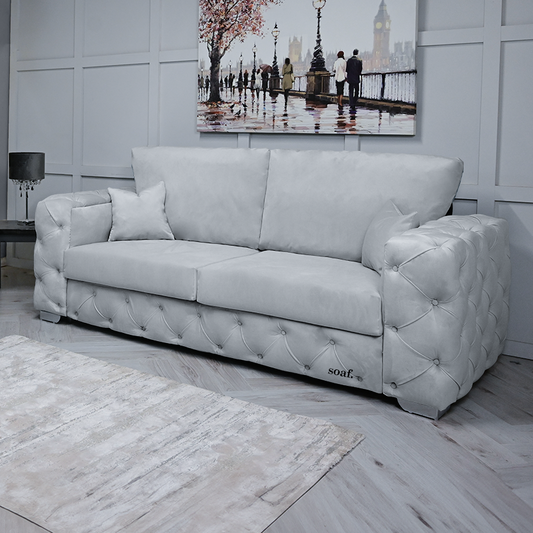 Ankara | 3 Seater | Light Grey