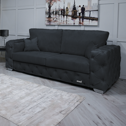 Ankara | 3 Seater | Black