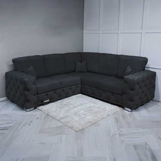 Ankara | Corner Sofa | Black
