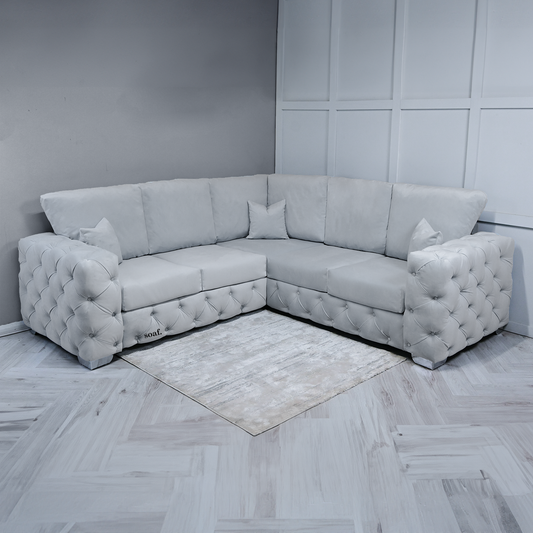 Ankara | Corner Sofa | Light Grey