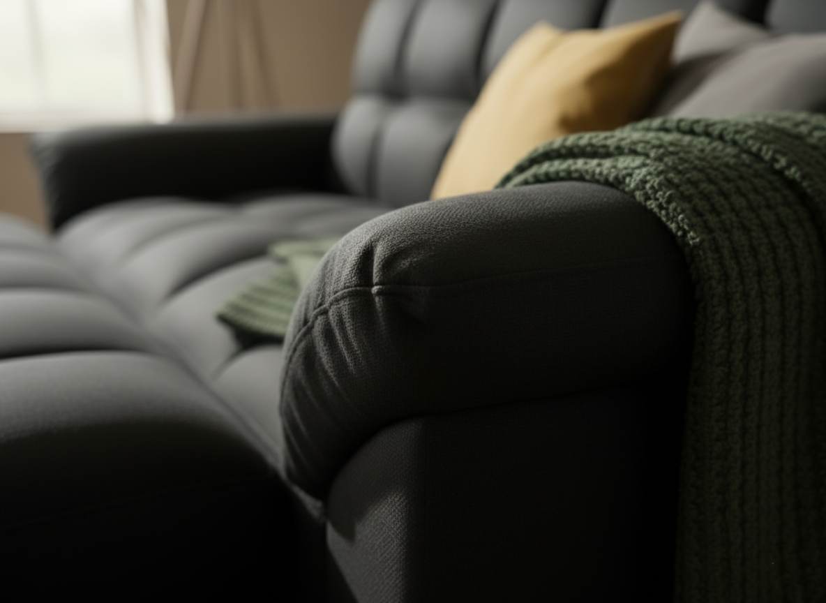 Bubble | 2 Seater Sofa Bed | Black